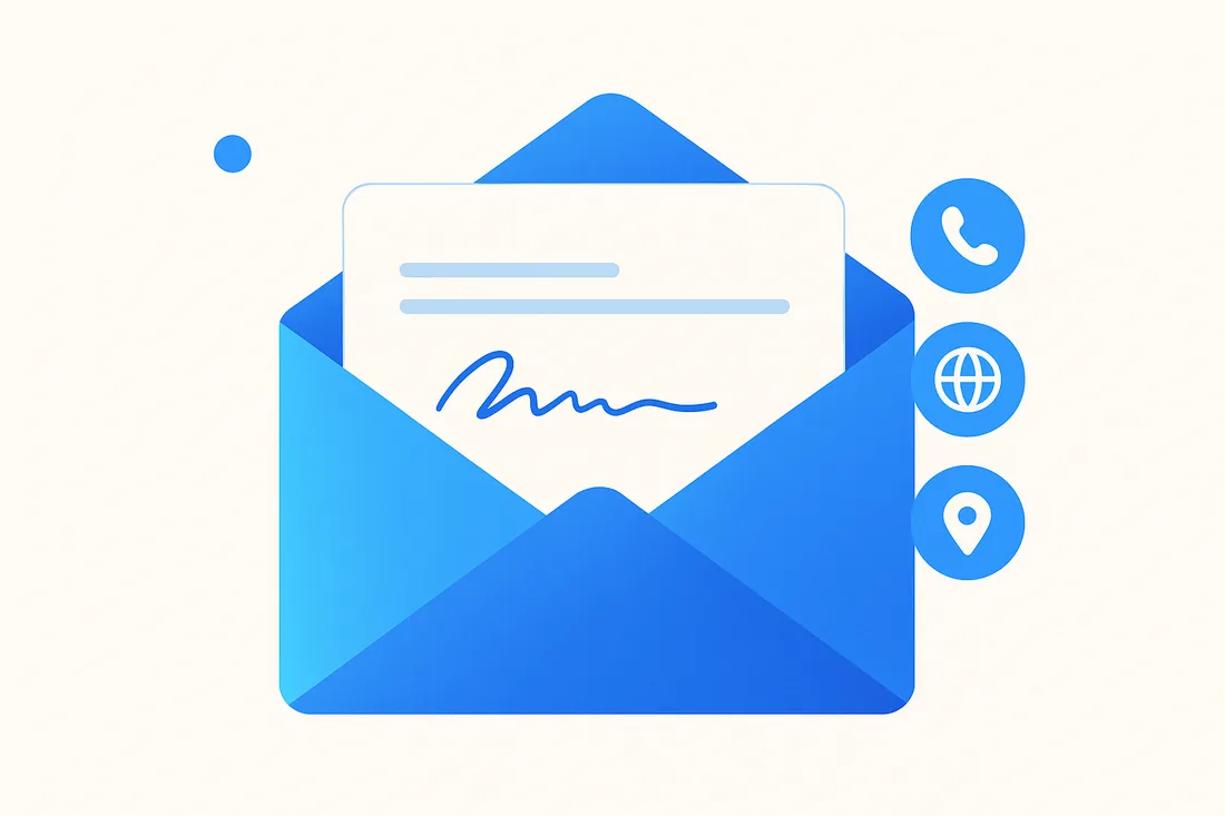 How to Create a Professional Email Signature (Free Generator Inside)