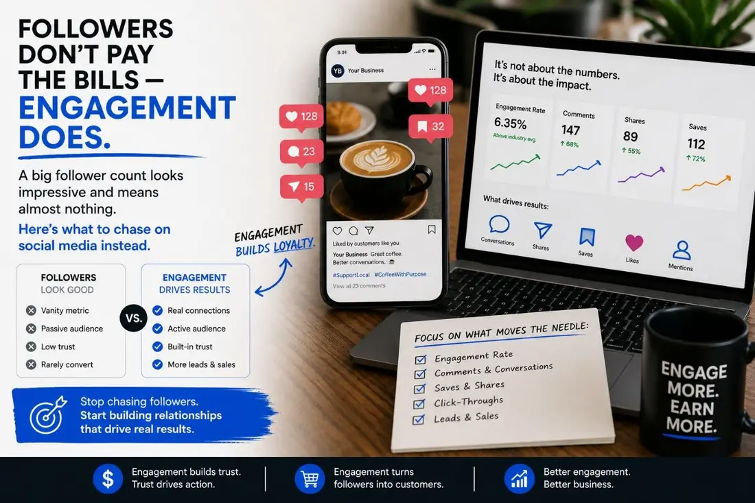 Followers Don't Pay the Bills — Leads Do. The NTL of NYC Conversion-First Playbook