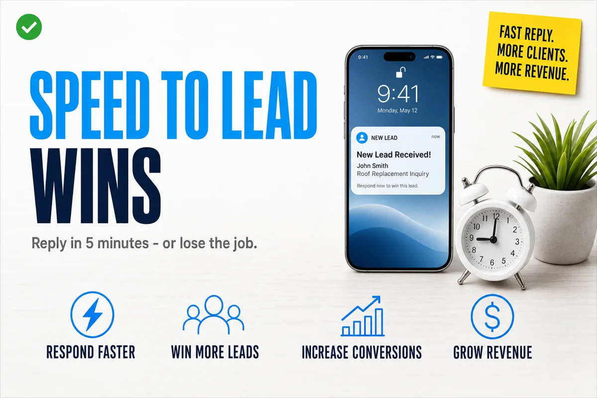 Speed to Lead Wins: Why Replying in Five Minutes Decides Who Gets the Job
