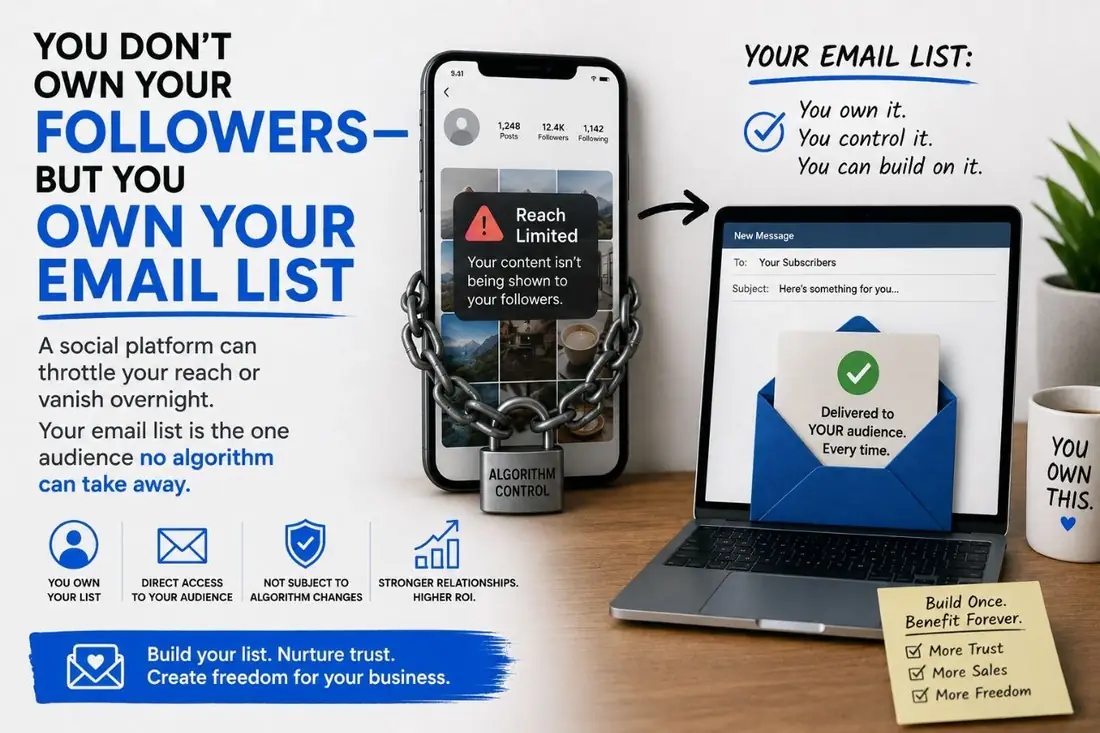 You Don't Own Your Followers — Why NTL of NYC Builds Email Lists First